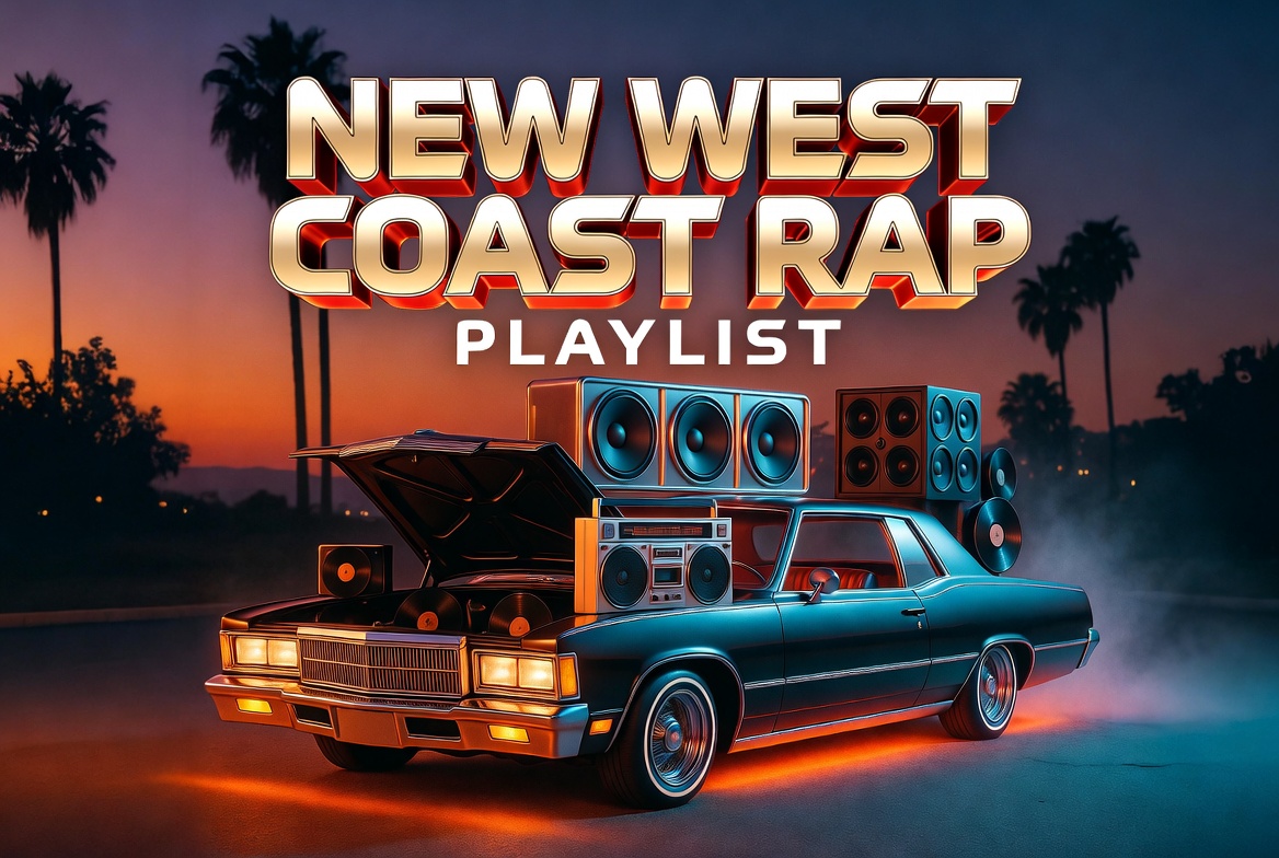 New West Coast Rap. Playlist Cover Placeholder